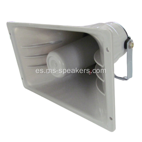 Altavoces de bocina rectangular de ABS exterior para el sistema PA